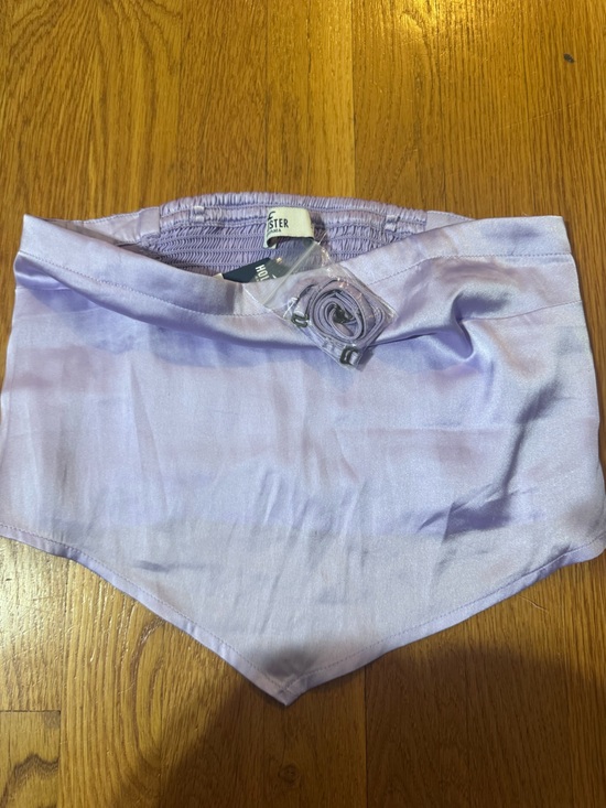 Hollister Pants - Lilac Satin Bandana Top NWT